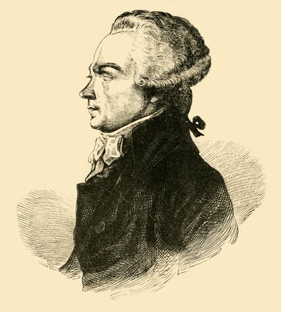 Maximilien Robespierre, vers 1780, 1890 - Unbekannt