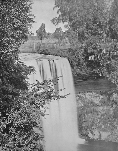 Chutes de Minnehaha, Minn., vers 1897 - Unbekannt