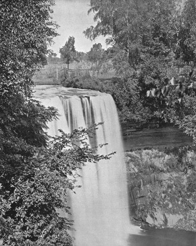 Chutes de Minnehaha, Minneapolis, Minnesota, USA, c1900 - Unbekannt