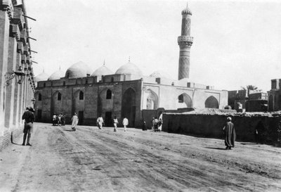 Mosquée sur River Street, Bagdad, Mésopotamie, Première Guerre mondiale, 1918 - Unbekannt