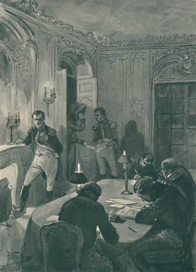 Napoléon dictant à ses secrétaires, 1896 - Unbekannt