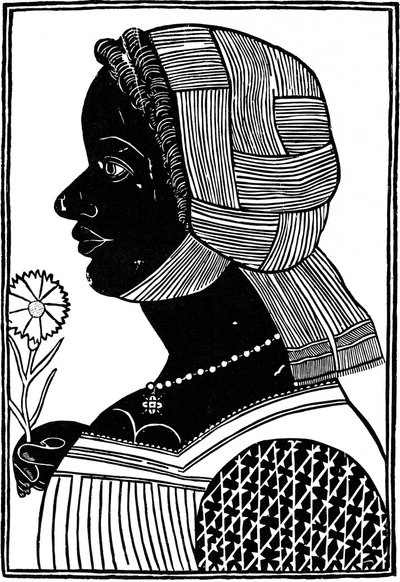 Femme noire, fin du 15ème siècle - Unbekannt