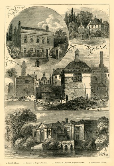 Vues anciennes de Lambeth, vers 1878 - Unbekannt