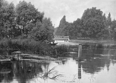 Pangbourne Weir, vers 1896 - Unbekannt