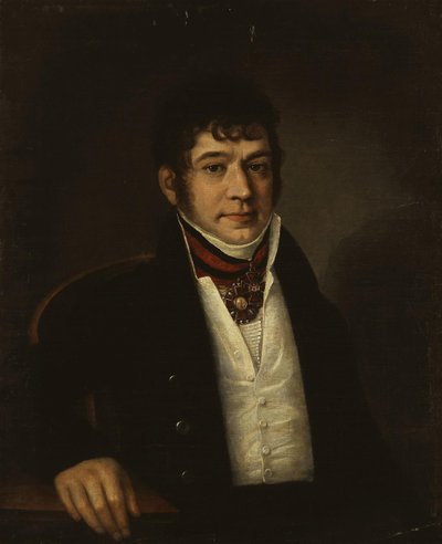 Portrait de Platon Bogdanovich Ogarev 1777-1838, années 1810 - Unbekannt