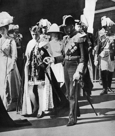 Investiture du Prince Edward en tant que Prince de Galles, 1911 - Unbekannt