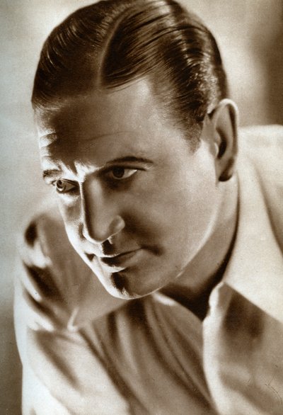 Richard Dix, acteur américain, 1933 - Unbekannt