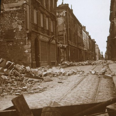 Rue Cérès, Reims, nord de la France, vers 1914-1918 - Unbekannt