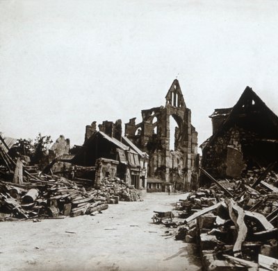 Ruines, Craonne, nord de la France, vers 1914-1918 - Unbekannt