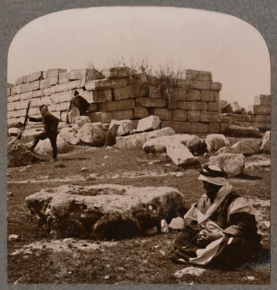 Ruines près de Machaerus, vers 1900 - Unbekannt