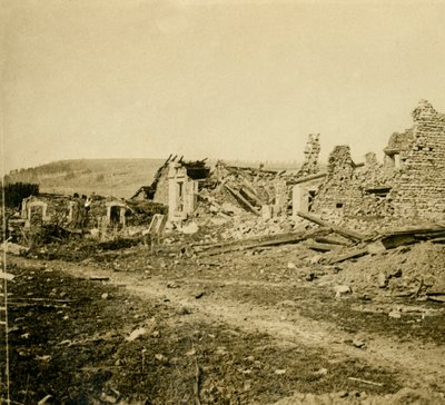 Ruines des Éparges, nord de la France, vers 1914-1918 - Unbekannt