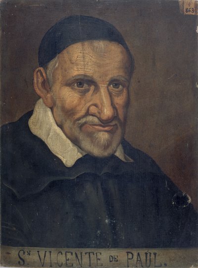 Saint Vincent de Paul 1581-1660, vers 1660 - Unbekannt