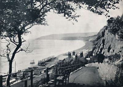 Sandown - La plage de baignade, 1895 - Unbekannt