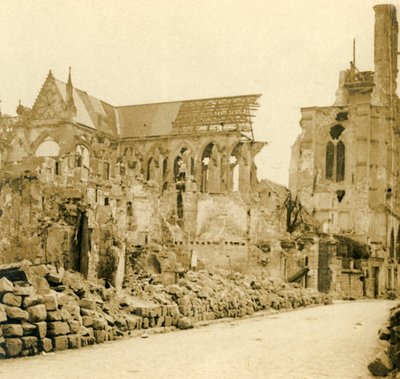 Cathédrale de Soissons, Soissons, nord de la France, vers 1914-1918 - Unbekannt