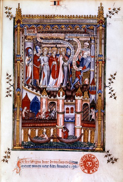 Saint Denis devant Sisinnius, 1317 - Unbekannt