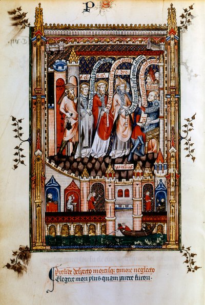 Saint Denis emmené à Sisinnius, 1317 - Unbekannt