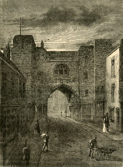 Porte Saint-Jean, Clerkenwell, vers 1872 - Unbekannt