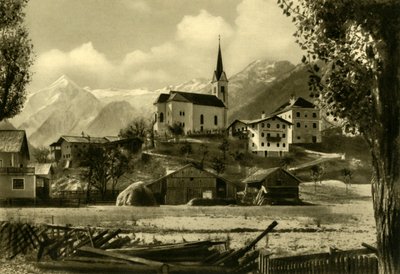 Église Sainte-Marguerite, Kaprun, Autriche, vers 1935 - Unbekannt