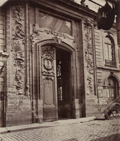 Rue à Dijon, avant 1870 - Unbekannt