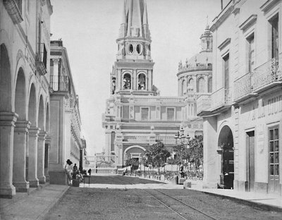 La cathédrale de Guadalajara, Mexique, vers 1897 - Unbekannt