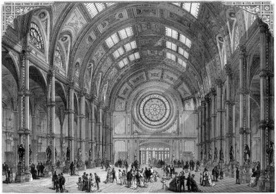 Le Hall Central, Alexandra Palace, Londres, 1875 - Unbekannt