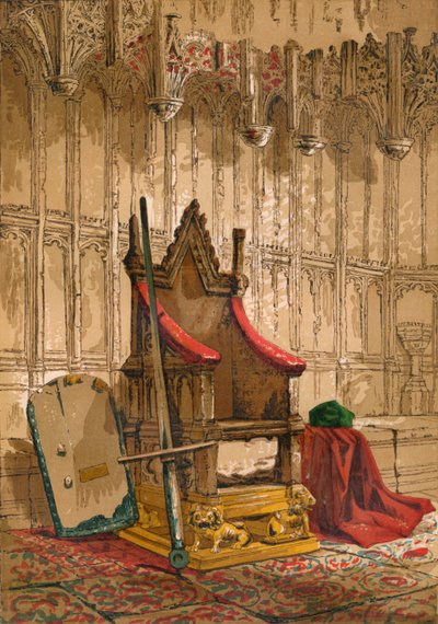 Le fauteuil de couronnement, vers 1845, 1864 - Unbekannt