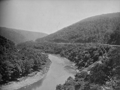 Le bât, montagnes Allegheny, Pennsylvanie, vers 1897 - Unbekannt