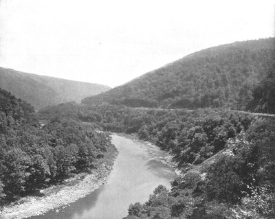 Le Packsaddle, montagnes Allegheny, Pennsylvanie, USA, c1900 - Unbekannt