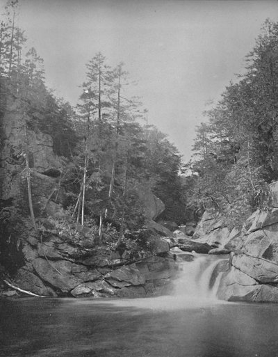 La piscine, chaîne de Franconia, Montagnes Blanches, c. 1897 - Unbekannt