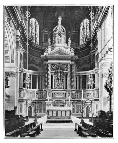 Le retable de la cathédrale Saint-Paul, 1901 - Unbekannt