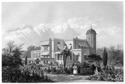 La Résidence, Lucknow, Inde, vers 1860 - Unbekannt