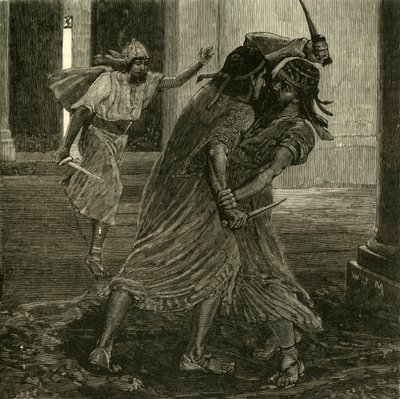 La lutte entre Gomates et Gobryas, 1890 - Unbekannt