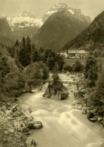 Le Pont du Diable, Lofer, Autriche, vers 1935 - Unbekannt