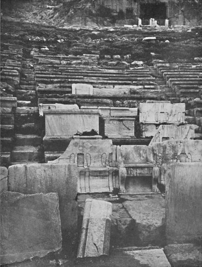 Le Théâtre de Dionysos, Athènes, 1913 - Unbekannt