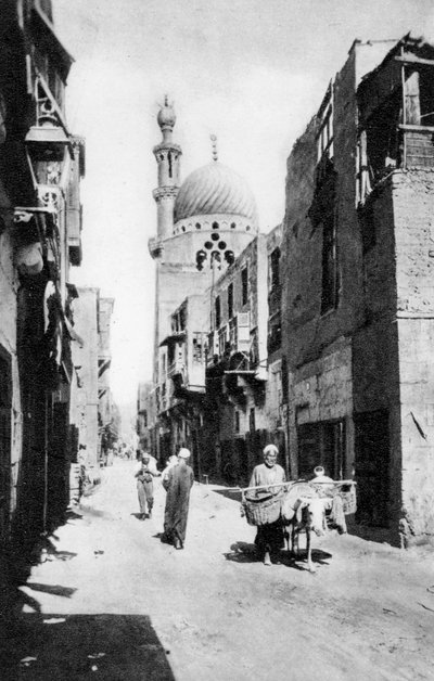 Le quartier indigène, Le Caire, Égypte, années 1920 - Unbekannt