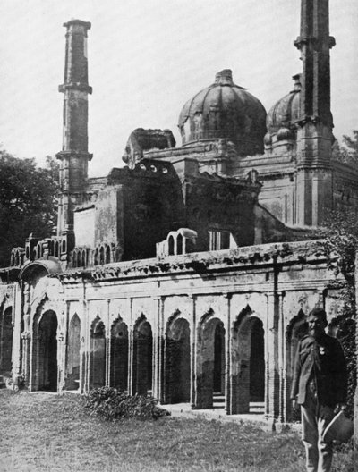 La vieille mosquée à Lucknow, Inde, vers 1920 - Unbekannt