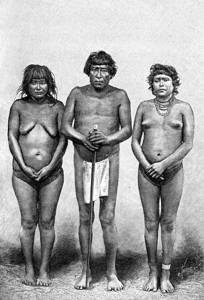 Trois Indiens Guarauni, Venezuela, 1895 - Unbekannt