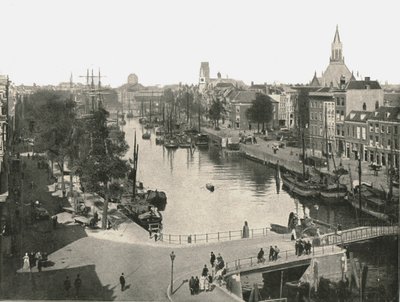 Vue de Rotterdam, Pays-Bas, 1895 - Unbekannt