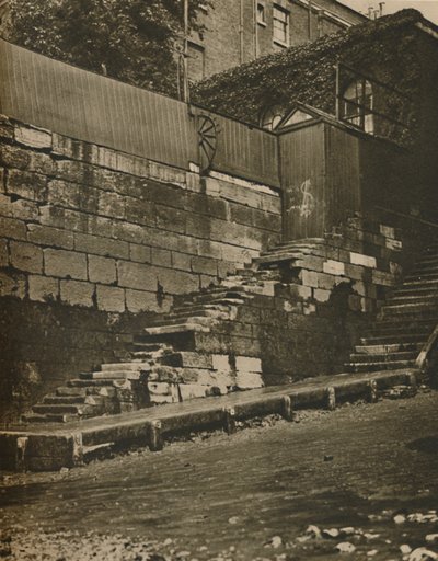 Wapping Old Stairs, où les bateliers travaillaient, c1935 - Unbekannt