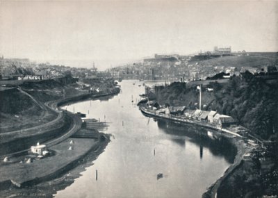 Whitby - Vue générale de la ville, 1895 - Unbekannt