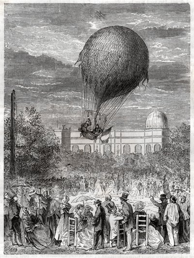 Ascension en ballon - Nicolas Liez