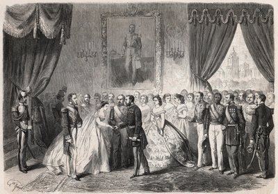 Mariage du maréchal François Achille Bazaine - Unknown artist