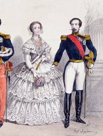 Napoléon III et Eugénie - Unknown artist