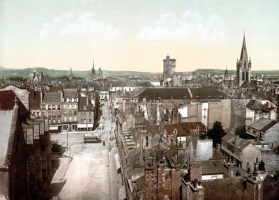 Vue de Dijon. Photochrome vers 1890 - Unknown artist