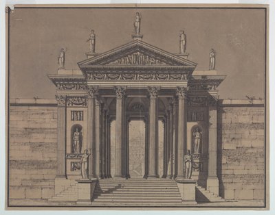 Conception pour une porte de palais - Unknown artist