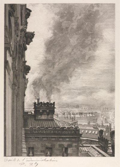 Toits du bâtiment administratif - Unknown artist