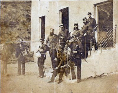 Officiers du 99e - Unknown photographer