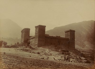 Vue du Fort de Chitral - Unknown photographer