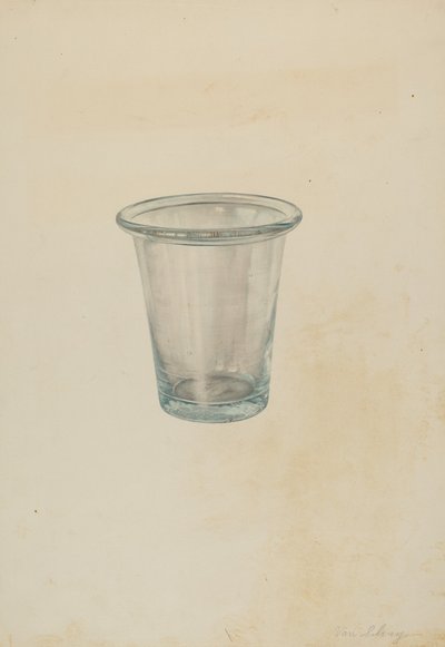 Verre à gelée - Van Silvay