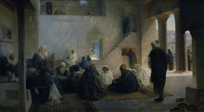 Le Christ parmi les docteurs, 1896 - Vasilij Dmitrievich Polenov